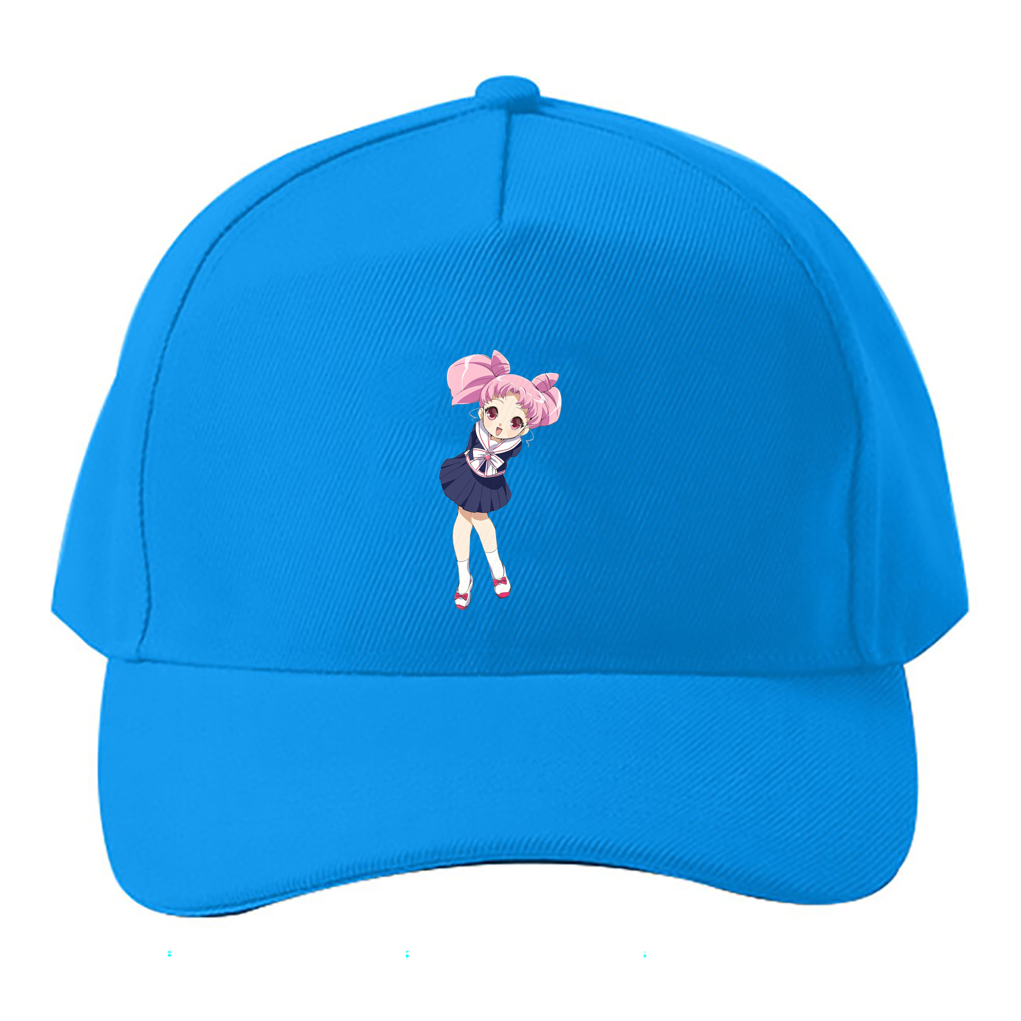 （画像用） 美少女戦士セーラームーン ちびうさ Sailor Moon Chibiusa Tsukino Usagi Small Lady Serenity ベースボールキャップ 綿100％ 男女兼用 帽子 スポーツ